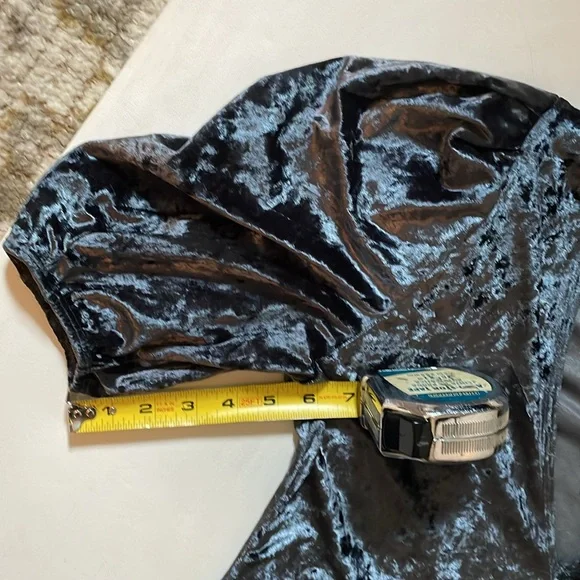 Free People Intimately Don’t You Wish Velvet Bodysuit in Black / Medium NWT - Picture 12 of 16